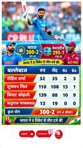 Virat Kohli 139* & Gill 110 Destroy West Indies! 💥 IND vs WI #cricket #INDvsWI