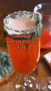 This Orange Hocus Pocus Fizz is the only drink you need for your Halloween movie marathon! 🍹 Get the full recipe: http://ow.ly/BAQh50L0gSV | McCormick Spice