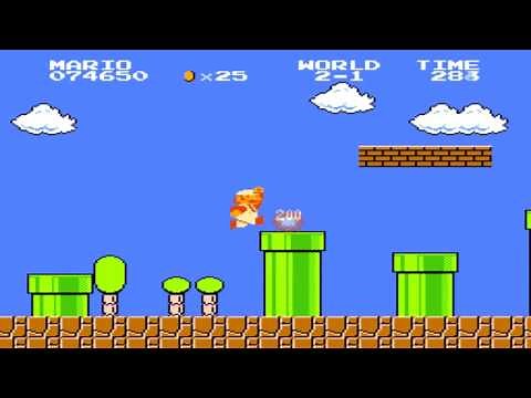 Super Mario Bros (NES) Level 2-1