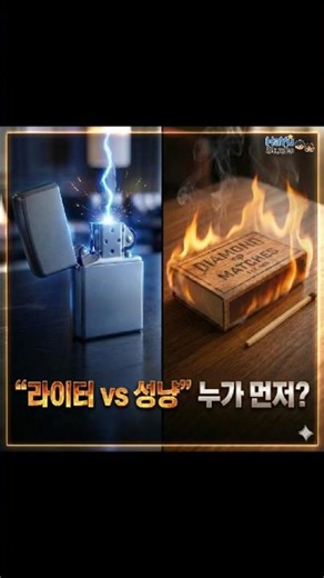 🔥왜 라이터가 먼저였을까? | Why Was the Lighter Invented First? #지식영상 #과학상식 #ScienceExplained