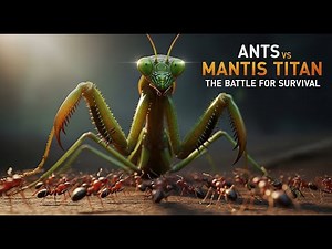 Unbelievable Showdown: Ants vs Mantis Titan — The Battle for Survival!