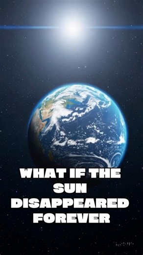 What If the Sun Disappeared Forever? #shorts #science #space #whatif #facts