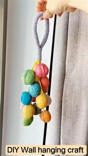 Transform Wallnut shell Covers into Stunning Wall Hangings! 🌿✨ DIY Craft Inspiration! #shots #diy