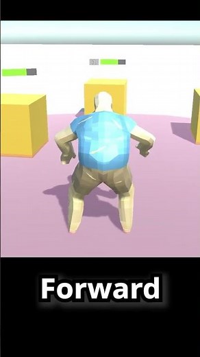 Jump Attack #gamedev #lowpoly #unity #unity3d #indiegame #devlog #Fat #enemy #ai #combat #mixamo