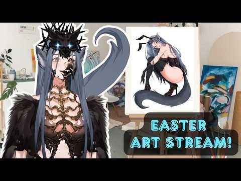 【Easter Art Stream!】