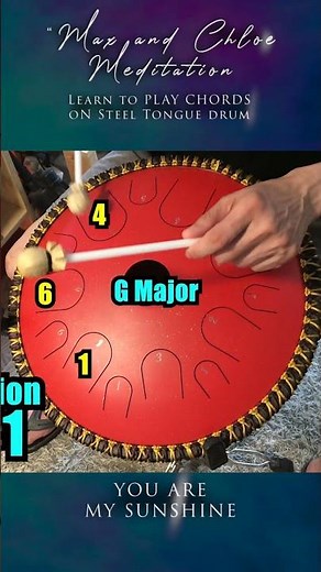 LEARN TO PLAY CHORD ON TONGUE DRUM
