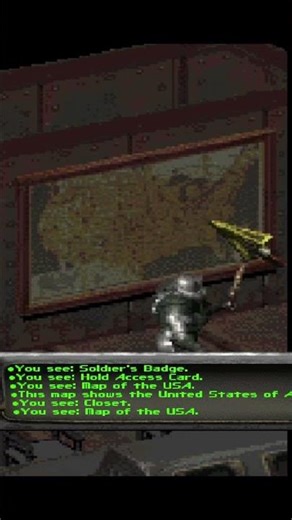 Cool Map of the USA #fallout #fallout2 #falloutsonora