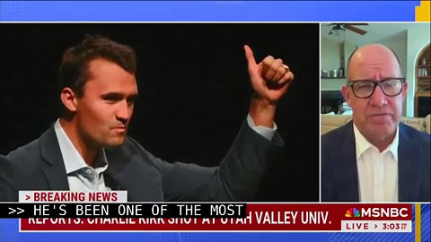 MSNBC’s Matthew Dowd Victim-Blames Charlie Kirk Minutes After Shooting