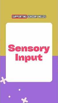 Exploring sensory input in an accessible way! 💛 #assistive #assistivetech