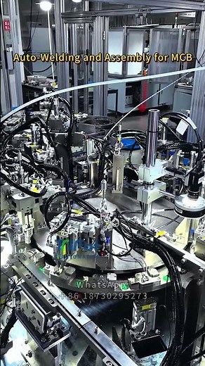 MCB Thermal Trip Hot Riveting & Welding Assembly Machine