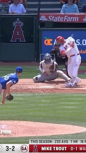 Mike Trout's 8th HR was a 113.2 MPH laser off the bat!