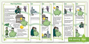 KS1 The Frog Prince Differentiated Reading Comprehension Activity