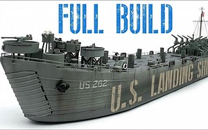 【局部精琢（舰船）—— AFV CLUB 美国登陆舰 - 完整1\u002F350】【中字】【Dry dock in scale】