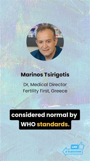 ❓15 Million per Millilitre: The Real Standard for Normal Sperm Count❓ #ivf #ttc #fertility