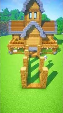 Survival Farm House Minecraft Tutorial