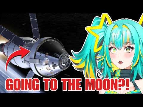 Space VTuber Reacts to Artemis II Launch for 30 Minutes