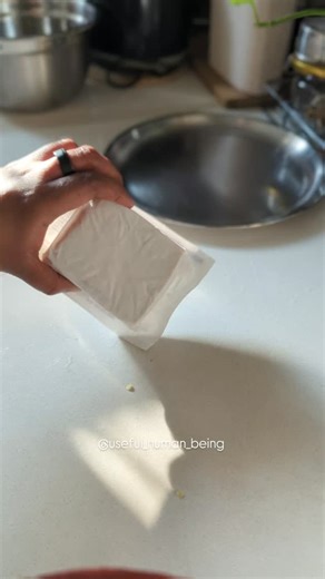 Thankam Kumaran on Instagram: "Tofu softening tips and waste management tips #india #sustainability #tips #tofu"