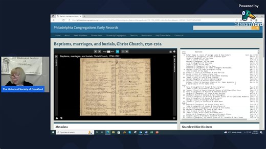 � New to streaming or looking to level up? Check out StreamYard and get $10 discount! � | The Historical Society of Frankford