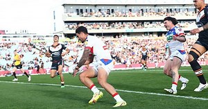 Tuala secures a double against Wests Tigers