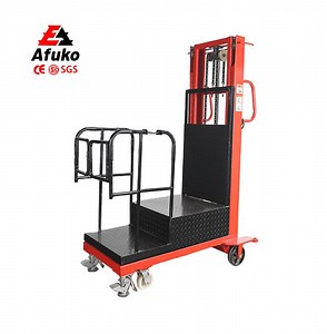 [Hot Item] High Quality Order Picker Self Loading Stacker Customized Pallet Stacker