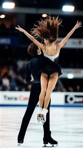 ❄️ First Time Ice Skating Experience | Full Fun & Falls #ailookbook #figureskating #skating #icedanc