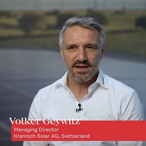 13 reactions | 30 years of Fronius Solar Energy: Volker Geywitz from Switzerland, a long-standing partner, has convinced himself of the reliability and efficiency of Fronius Solar Energy products and trusts in our sustainable energy solutions. 欄 #froniussolar #photovoltaics #renewableenergy | Fronius Solar & Energy | Facebook