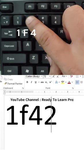 How to Insert Turtle Emoji in MS Word Using Unicode Shortcut