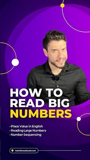 How to Read Big Numbers in English | Place Value & Sequencing