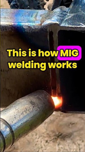 This is how a MIG/MAG welding machine works, thin metal welding