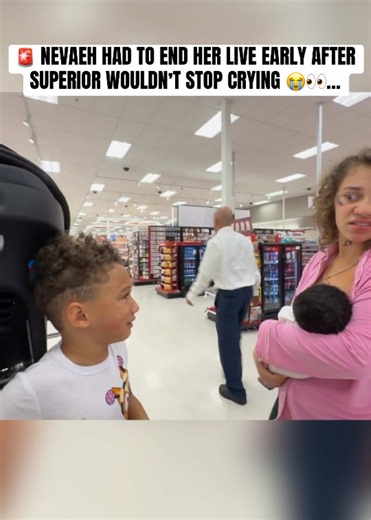 Superior was NOT letting that toy go 😭🧸 Nevaeh eventually had to cut the live short 👀 #Nevaeh #Superior #Blueface #Drama #fyp