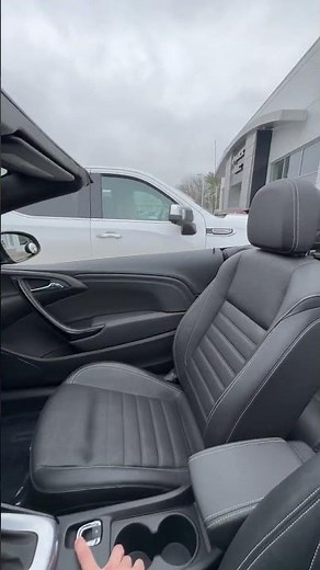 How to Use the Convertible Top on a Buick Cascada
