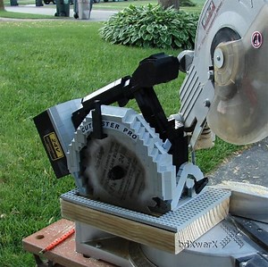 Lego Circular Saw Actually Works (Video)