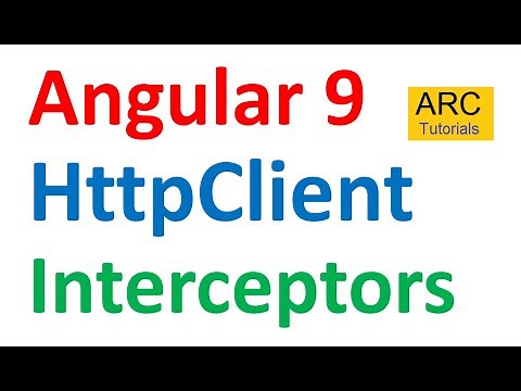 Angular 9 Tutorial For Beginners #66 - HTTP Interceptors