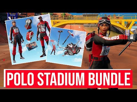 FORTNITE & POLO COLLAB! Polo Stadium Collection Full Gameplay & Review!