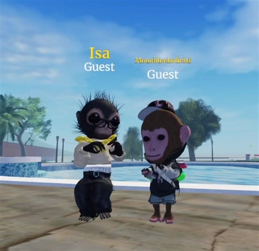 Monoblock y Yan Block: Concierto en Roblox