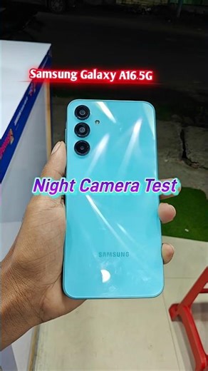 Samsung Galaxy A16 5G Low Light Camera Test 🔥 | Night Photography