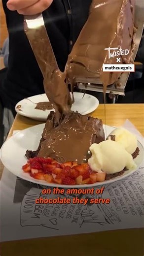 Is this too much chocolate?! 🍫👀