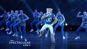 Witness a once-in-a-lifetime entertainment event as eight of BYU’s most popular performing groups (Ballroom Dance, Young Ambassadors, Dunk Team, Folk Dance, Living Legends, Vocal Point, Chamber Orchestra, and Cougarettes) come together in Beijing, China, for an unforgettable and thrilling spectacle of music, dance, and emotion. Watch the performance and stick around after for a behind-the-scenes look at how this this miraculous experience came together. Watch the BYU Spectacular between General 