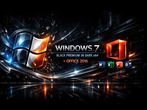 Win7 Black Premium x64 un Windows que si debes de descargar para tus equipos de antaño