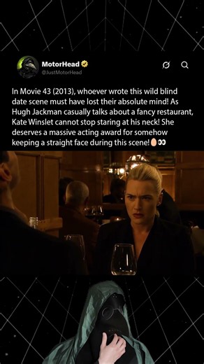 When filming Movie 43 (2013), Hugh Jackman had a strange chin