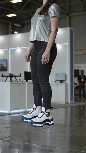 New GravX hover shoes are here. Silent and reliable, ready to change the world. Who else wants these? #AI #technology | Technium Kingdom 2049