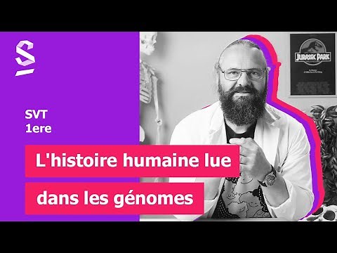 L'histoire humaine lue dans les génomes - SVT - 1ere