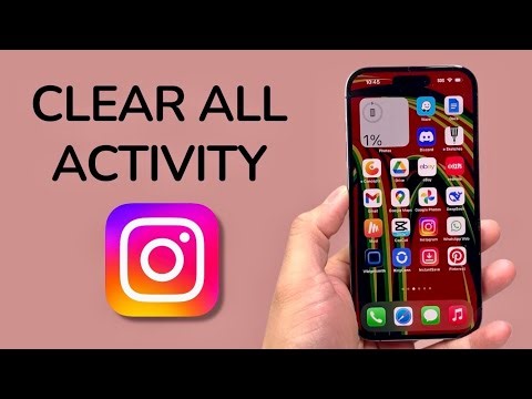 How To Clear All Previous Activity On Instagram