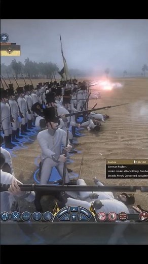 German Fusiliers vs Hungarian Fusiliers - Napoleon: Total War 1vs1