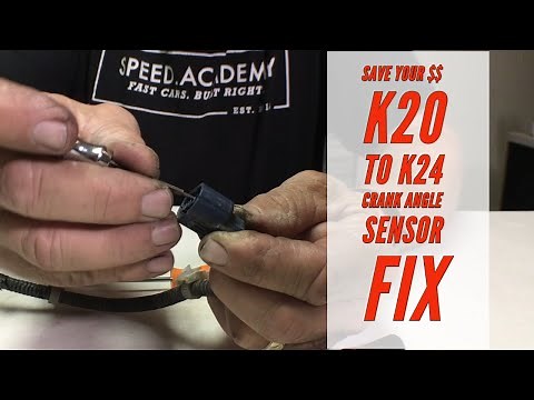 K20 to K24 Crank Angle Sensor Swap