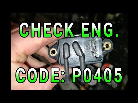 Ford Escape Check Engine Light, P0405. FIXED!