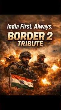 “Salute to the Real Heroes of India | Border 2 Tribute”