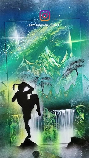 asombroso! dibujando a guerrero muay thai en las montañas #spraypaint #spraypaintart #spraypainting #arte #painting #paint #acrilico #aprendeapintar #aerosolgrafia #aerosolart #graffiti #paisajes #arteurbano #dibujos #art #drawing #draw #morning #roma #italy #mexico #artwork #familia #muaythailife #tailandia #asia #martialarts #Philippines | Aerosolgrafía Juan F.