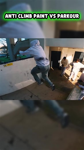 ANTI CLIMB PAINT Is It Effective Against Parkour 🇬🇧 #Parkour #AntiClimbPaint #StreetExploration
