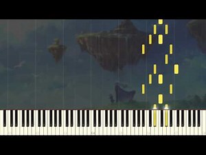 Schala's Theme (4 Hands Piano Duet) - Chrono Trigger OST - Synthesia Tutorial